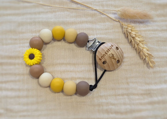 Speenkoord daisy geel Snoezelig