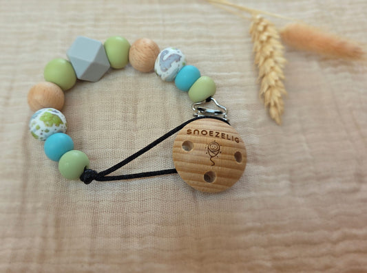 Speenkoord met naam dino Snoezelig