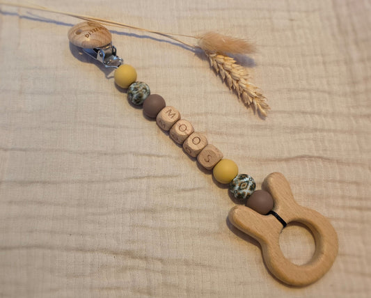 Wagenspanner met naam hout nijn bohemian Snoezelig